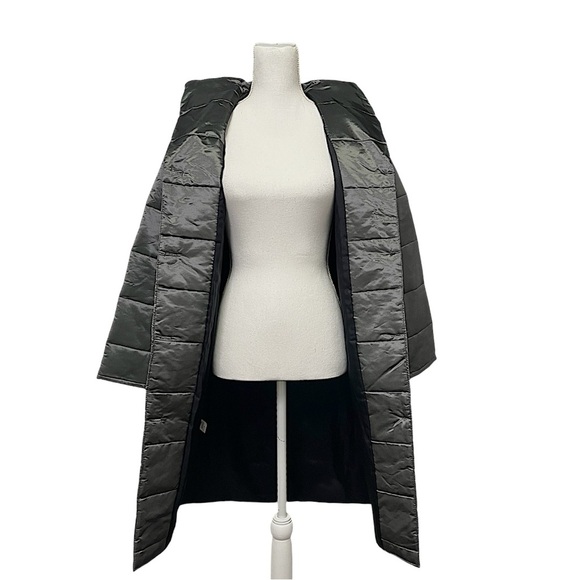 Kaya Faux Silk Coat - NWOT - Picture 3 of 5